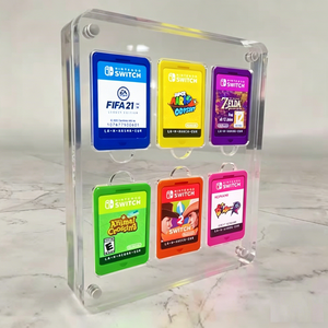 New Style Customized Clear Acrylic Display <b>Box</b> Magnetic Card Case for Graded Card <b>Collection</b> and Storage - Product Image 1