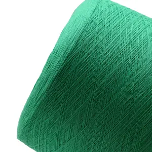 Wholesale reclaimed polyester cotton yarn 65% Polyester 35% cotton 32S/2 Coloured yarn fabric textile raw material