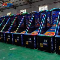 Machine de jeu de basket-ball d'arcade à monnayeur, équipement de tir pour centre de jeux