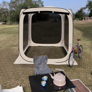 HOOYEAH Pop-up <strong>Screenhouse</strong> Tent Portable Foldable Waterproof Instant Setup Outdoor Gazebo Canopy Mosquito Net 6x6 36 Sq ft - Product Image 2