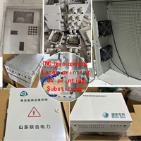 Caja de Distribución Eléctrica Impermeable IP67 de ABS/PC con Bisagras para Exteriores, Caja de Conexiones Multifactor con Bloqueo Personalizable para Cable de Alimentación