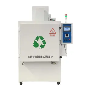 Made in china SCR/DPF high temperature regeneration furnace Intelligent thermal regenerate burner cleaning machine