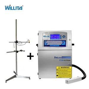 自动工业在线连续编码瓶批量二维码日期打印Cij数字喷墨打印机