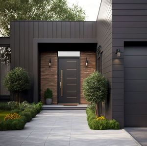 CBMMart <span class=keywords><strong>Porte</strong></span> <span class=keywords><strong>d</strong></span>'<span class=keywords><strong>entrée</strong></span> personnalisée <span class=keywords><strong>Porte</strong></span> en bois en acier <span class=keywords><strong>avec</strong></span> panneau de verre <span class=keywords><strong>fixe</strong></span> pour <span class=keywords><strong>entrée</strong></span> <span class=keywords><strong>d</strong></span>'appartement et de villa <span class=keywords><strong>Porte</strong></span> extérieure en bois - Product Image 5