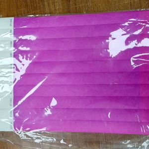 Printable Custom Logo Disposable <b>Paper</b> Wristbands with Inkjet Coating for Inkjet Printer Waterproof Custom Color Promotional Use - Product Image 5