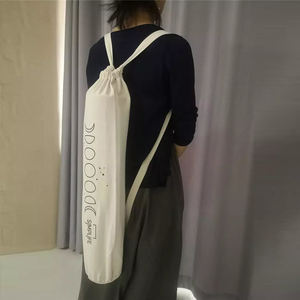 環境にやさしいオーガニックコットンキャンバスヨガマットバッグ高密度カスタムロゴピラティス & ヨガマットキャリーバッグ - Product Image 6