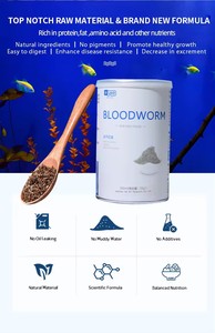 Alimento para Peces, Gusanos Rojos Liofilizados, Alto Contenido de Proteínas, Alimento para Peces Ornamentales de Acuario, Venta al por Mayor de Fábrica - Product Image 3