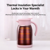 800ml 304 RVS Vacuüm Thermoskan met One-Touch-afsluiting, antislipbodem, op maat gemaakte bulk premium uitvoering voor elite zakelijk en thuisgebruik
