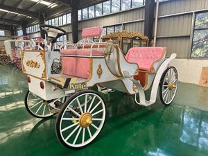 Chariot à chevaux familial, spacieux et durable, parfait pour les sorties, les pique-niques et les aventures en famille en plein air - Product Image 6