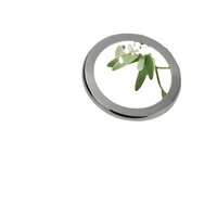 Nouvel arrivage : Lunette plate fixe en acier inoxydable 316L avec caractéristiques SKX007 et verre saphir plat pour pièces de boîtier de montre