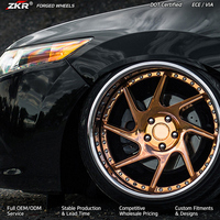 Jantes de voiture en aluminium forgé ZKR pour Audi Urus C8 18-24 pouces 5x127/120/112/130 PCD finition chrome garantie 5 ans