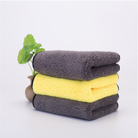 Serviette de voiture 800Gsm séchage de microfibres 60X40 serviette en microfibre double couleur serviette épaisse en microfibre pour voiture