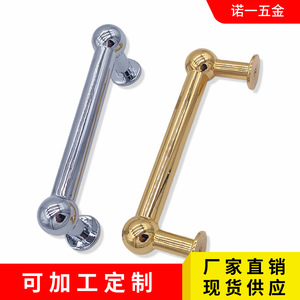 Minimalist Zinc Alloy Cabinet <b>Door</b> Handle 124MM Bar Shape Durable Furniture Drawer Handle <b>Silver</b> Gold Nordic Style - Product Image 5