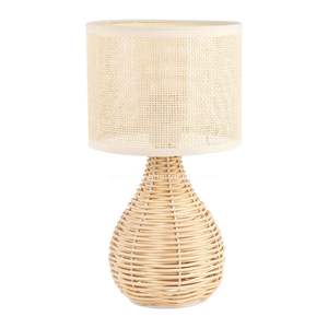 Wholesale in Bulk <b>Rattan</b> <b>Table</b> <b>Lamp</b> Luxury <b>Lamp</b> Hme Decoration Handicraft Vietnam - Product Image 1