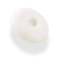 Bewalker Coussin de siège orthopédique pour beignet Oreiller en mousse à mémoire de forme Soulage la pression du coccyx, Coussin de siège ferme pour beignet