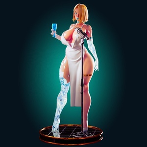 Figura de <span class=keywords><strong>Anime</strong></span> OEM ODM, Estatua Inspirada en Emma, Estilo Cómic, Coleccionable, Decoración Elegante de Fantasía - Product Image 1