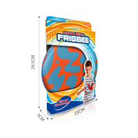 Disque volant en mousse EVA ultra-sûr de 23 cm, souple et flexible pour enfants, adultes et animaux de compagnie, pour le jeu en intérieur, en extérieur, à la plage, au parc, pour tous les âges