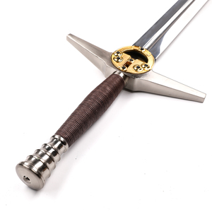ดาบจำลอง Geralt จากซีรีส์ The Witcher ขนาด 121 ซม. ของแท้จากโรงงาน ราคาถูก พร้อมปลอกหนัง - Product Image 3