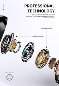 DOQAUS Tai Nghe Không Dây Siêu Trầm V2 Có Thể Gập Lại Tai Nghe Chơi Game Không Dây Loa - Product Image 5