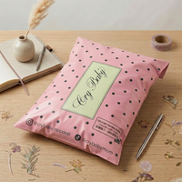 Sacs d'expédition personnalisés en plastique pour vêtements, échantillons gratuits, pochettes d'envoi, colis postaux, sacs personnalisés avec adhésif