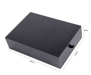 Hộp Ngăn Kéo Bìa Cứng Sang Trọng Logo Tùy Chỉnh Hộp Đựng Quần Áo Hộp Quà Tặng Ngăn Kéo Màu Đen Hộp Giấy - Product Image 4