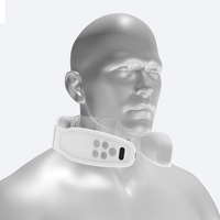 Masseur de cou à vibrations haute vitesse avec réglage multi-modes et chaleur, léger et portable pour les voyages et la maison