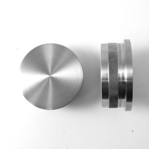 C110217 Bouchon plat pour tube en acier inoxydable Ø 42.4X2.0 INOX AISI 304 Finition satinée - Product Image 3