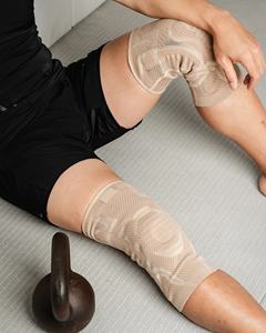 Rodillera Deportiva de Soporte Diario para Baloncesto, Nuevo Diseño, Alivio del Dolor de Rodilla, Protección Profesional, Transpirable, Ligera, Tejida - Product Image 3