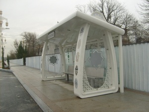 Parada de autobús con aire acondicionado inteligente, muebles de calle, cobertizo de espera, estación de autobuses, quiosco para fumar - Product Image 5