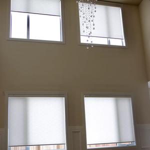 Persianas <span class=keywords><strong>Enrollables</strong></span> Económicas Blancas Lisas para Ventanas, Persianas <span class=keywords><strong>Enrollables</strong></span> Interiores Impermeables con Protección UV y Privacidad, Personalizables - Product Image 1