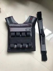 Gilet lesté d'entraînement tactique <span class=keywords><strong>RS</strong></span> Fitness, gilet lesté réglable adapté à tous les types de sports de musculation - Product Image 5