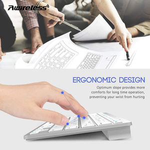 批发 78 键迷你 BT 无线剪刀式键盘超薄便携式办公家用蓝牙键盘 - Product Image 6