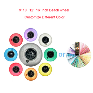 Hanak yeni geldi yüksek kaliteli plaj sepeti 8 inç 9 inç 10 inç <span class=keywords><strong>12</strong></span> inç 16 inç PVC pnömatik plaj balon tekerlek - Product Image 6