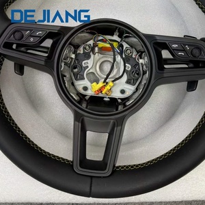 Volante Multifunción para <span class=keywords><strong>Porsche</strong></span> Panamera, Macan, Cayenne, Taycan, 718 Cayman GT4 RS, <span class=keywords><strong>Carrera</strong></span> 911 GT3 RS 992 - Product Image 5