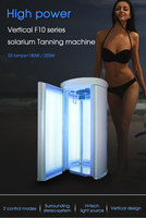 Ventes chaudes, machine de bronzage solaire de haute puissance, série F10, verticale, solarium