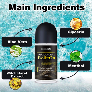 Rollo de control de olores de larga duración de cuerpo entero de etiqueta privada desodorante <span class=keywords><strong>antitranspirante</strong></span> - Product Image 2