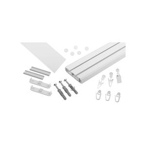 Sistema de Rieles para Cortinas de PVC Industrial de Alta Resistencia Bojanek Premium, Juego Completo con Accesorios, Calidad de Exportación - Product Image 5