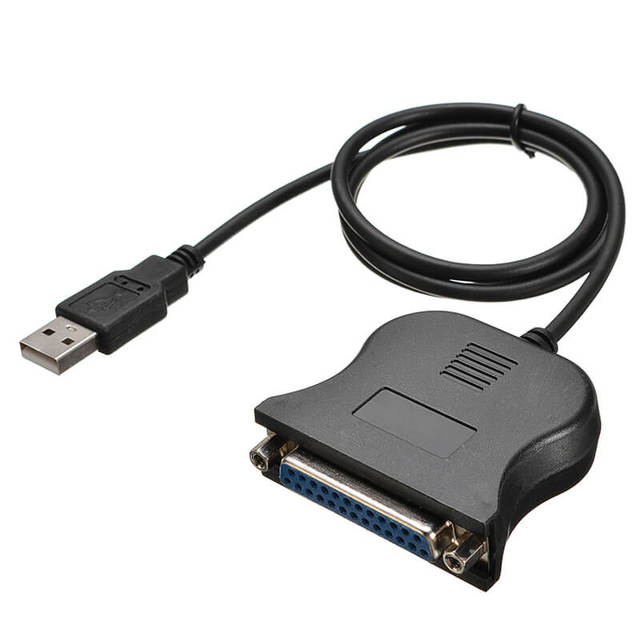 Farsince USB to Serial DB25 Cable FTDI DB25 to USB Adapter Cable
