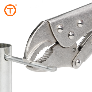 5 Piece Mechanic Tool <strong>Set</strong> Adjustable <strong>Wrench</strong> and Slip Joint Locking Long Nose Combination Plier <strong>Set</strong> - Product Image 4