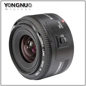 Nikon YN35mm YONGNUO 35mm F/2 Wide-angle Large Aperture Fixed Auto Focus Lens For Nikon