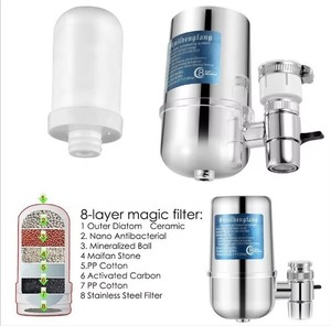 Filtre à eau pour robinet à 8 couches, système de purification d'eau pour évier de cuisine domestique, purificateur d'eau à 8 étapes de filtration, système de purification d'eau à monter sur évier - Product Image 2