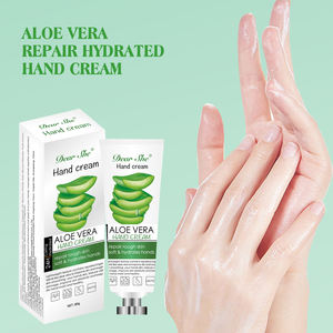Loción de <span class=keywords><strong>crema</strong></span> de manos hidratante para el cuidado 24H, Dear She's Natural Plant Aloe Vera, reparación, suaviza el cuidado de la piel - Product Image 1