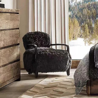 Fauteuil individuel moderne, grand et petit, pour salon domestique, style designer, fauteuil de détente paresseux