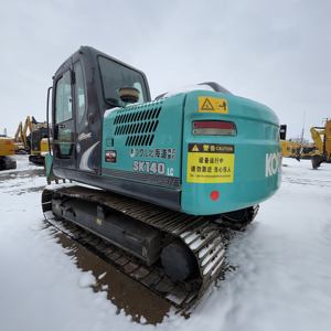 รถขุดโคเบลโก้ SK140D มือสอง ขนาด 20 ตัน แบบ Zero Tail Swing รุ่นปี 2023 ปั๊มไฮดรอลิกเดิม เครื่องยนต์ฮีโน่ สำหรับงานขุดท่อ - Product Image 1