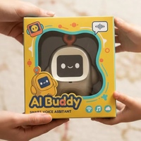 Robot de bureau DeepSeek AI - Compagnon vocal multilingue en 37 langues, jouet intelligent AI pour l'éducation et la décoration de bureau