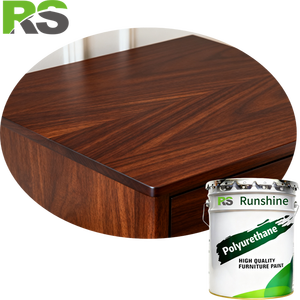 <span class=keywords><strong>Peinture</strong></span> liquide transparente mate écologique Runshine pour meubles en <span class=keywords><strong>bois</strong></span>, revêtement polyuréthane, séchage en 20-30 minutes, aspect moderne - Product Image 4