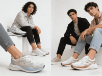 OLICOM Chaussures de sport décontractées haut de gamme personnalisées avec logo pour hommes et femmes, en PU respirant, légères et confortables, pour l'extérieur