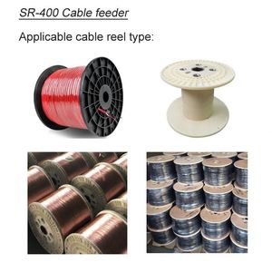 Máquina Desbobinadora de Alambre por Inducción Totalmente Automática con Sensor, Motor de 220V 50HZ 1.5KW para Alimentador de Cableado de Computadora, Modelo SR-400 - Product Image 2