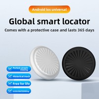 Traceur GPS pour animaux de compagnie (chiens et chats) - Localisateur intelligent anti-perte - Étanche - Matériau ABS - Modèle F8 - Compatible iOS/Android