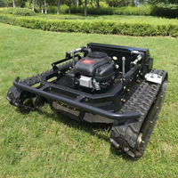 Tondeuse à gazon robotisée intelligente, autopropulsée, sans fil, automatique, moteur à essence, télécommandée